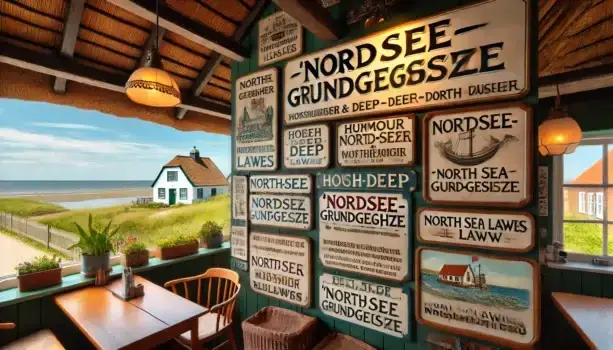 Erfahren Sie mehr über die humorvollen und tiefgründigen Nordsee-Grundgesetze und entdecken Sie die einzigartige Kultur der Nordseeküste.