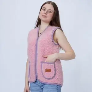 Wollgäng Weste Raini – Unisex-Weste aus 100% Schurwolle