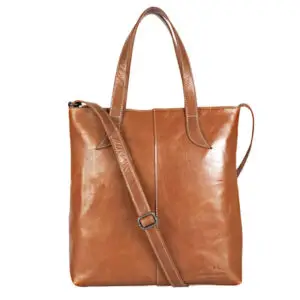 Alpenleder Imperia Shopper Cognac aus Leder