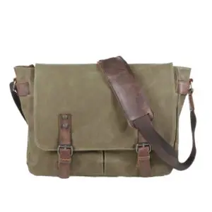 SCIPPIS Japoon Messenger Bag Olive Canvas
