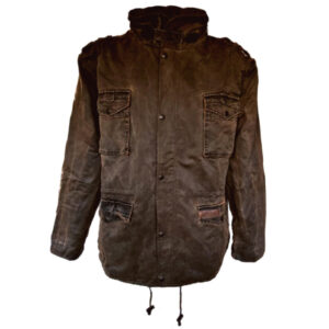 SCIPPIS Newman Jacket Braun Oilskin