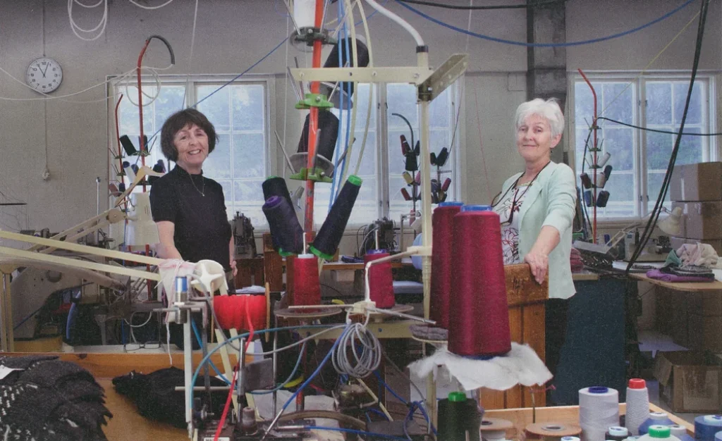 The sister, Astrid and Gyda Tveiten