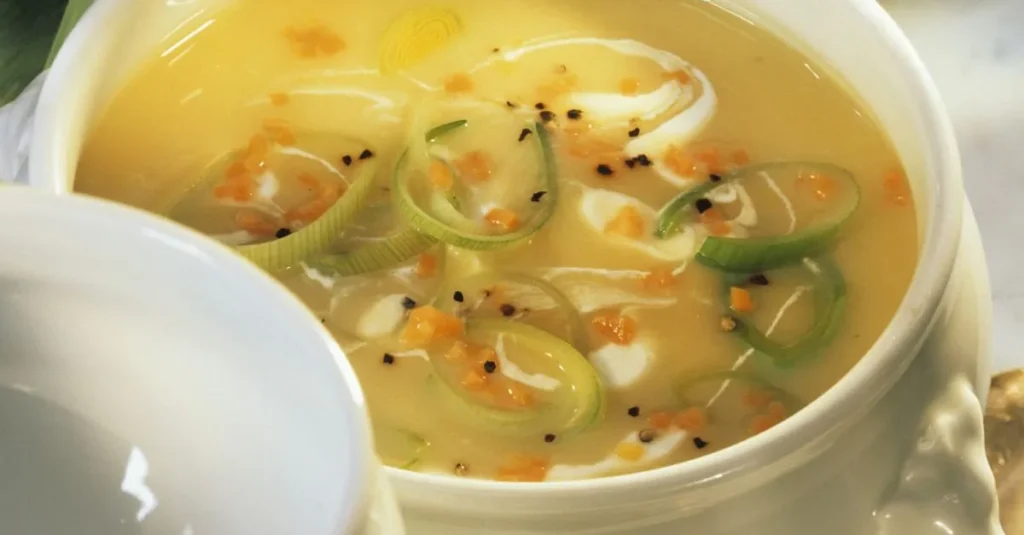 Kartoffelsuppe mit Lauch