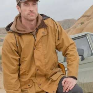 SCIPPIS Tanami Jacket in Tan – robuste Outdoorjacke aus Dri-Tec Oilskin für Abenteuer und Alltag
