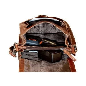 Alpenleder Galileo Tasche Innenaufteilung mit mehreren Fächern