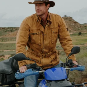 SCIPPIS Belmore Canvas Jacket in Tan – robuste Outdoorjacke im australischen Stil