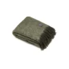 Stackelbergs Mohair Blanket mit grünem Melange-Effekt