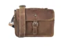 Alpenleder Camera Case PRESSE aus Büffelleder in Wild Camel – Schrägansicht