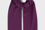 Foxford Aubergine Kaschmir-Lammwoll-Schal