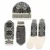 Norlender Selbu Beanie, Fäustlinge & Wollsocken – Schwarz